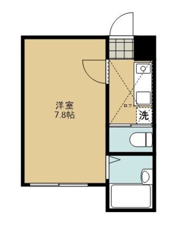 ロッシェル橋本第15-1号棟の物件間取画像